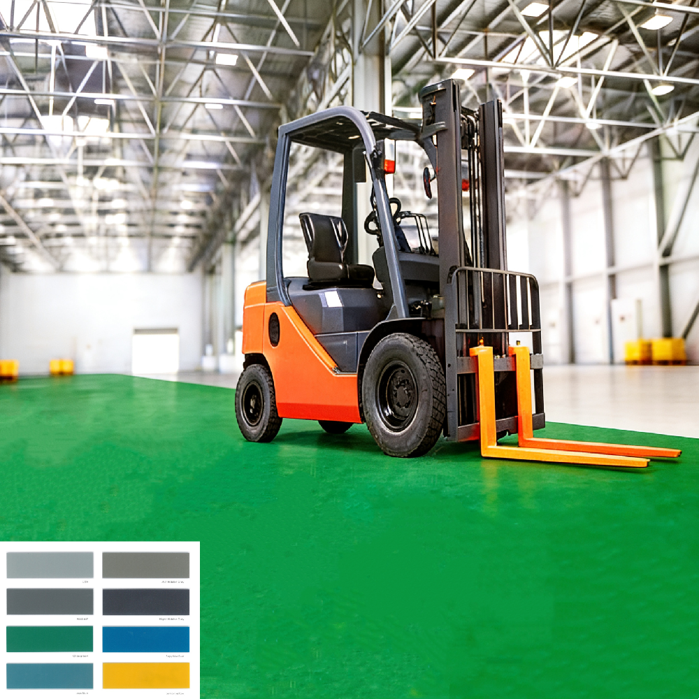 Polymer Industrial Flooring in Roll